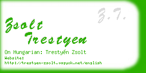 zsolt trestyen business card